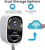 Wireless Security Camera 2Pack- Outdoor WiFi Security Cameras, Color Night Vision, AI/PIR Detection, 2-Way Talk, Cloud/SD, Weatherproof, Battery Powered Outdoor Cameras for Home Security Outside