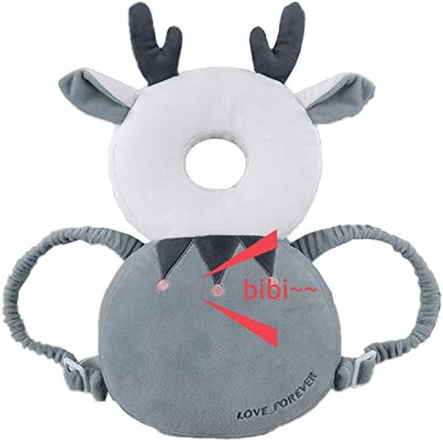 Toddler Baby Head Protector Cushion backpack, Safety Protector Pad for Baby Toddler Walker, Adjustable Toddlers Head Safety Pad Cushion,Baby Back Protection for Crawling & Walking,for Age 4-24Months
