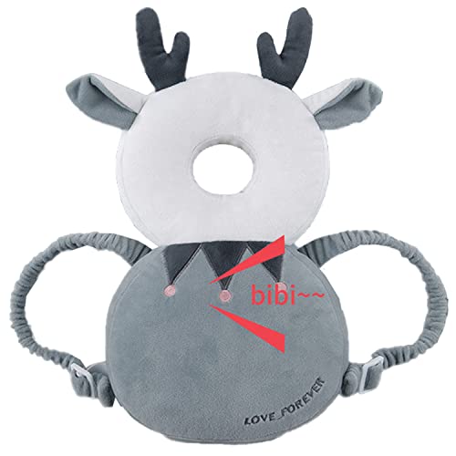 Toddler Baby Head Protector Cushion backpack, Safety Protector Pad for Baby Toddler Walker, Adjustable Toddlers Head Safety Pad Cushion,Baby Back Protection for Crawling & Walking,for Age 4-24Months