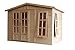 Produktbild TIMBELA M334FB Garten Holzhaus, Großes multifunktionales Holz Gartenhaus B332xT222xH232 cm/6m2, Modernes Gartenhaus als Home-Office, Abschließbares, Home Office im Garten oder Garten-Studio