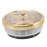 Baromètre anéroïde mural - avec des échelles et des chiffres clairs, plus facile et plus pratique pour vous de lire les lectures, baromètre de type cadran