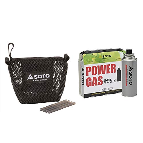 SOTO(�\�g) FUSION �|�[�` ST-3301 & �p���[�K�X 3�{�p�b�N ST-760 [HTRC 2.1]�y�Z�b�g�����z