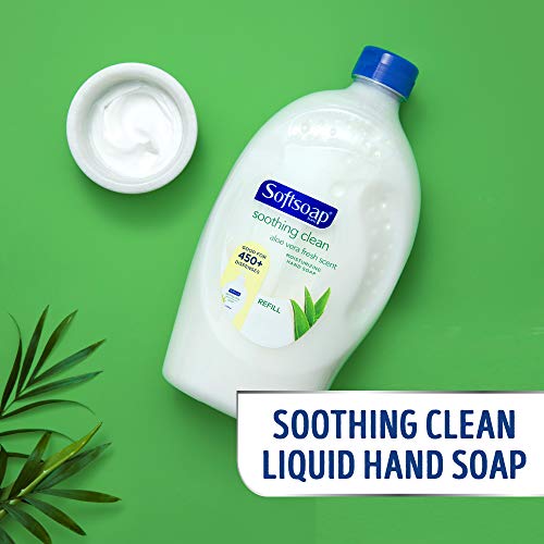 Softsoap Liquid Hand Soap Refill, Soothing Aloe Vera, 32 Fl Oz