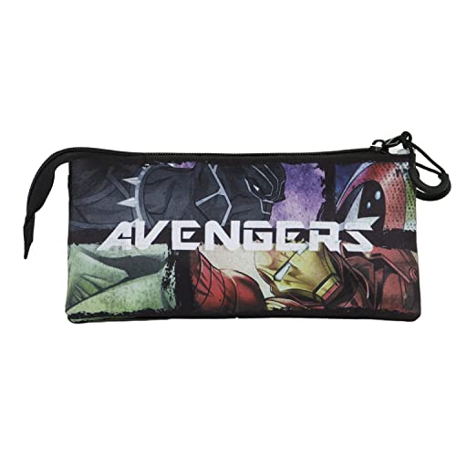 Marvel The Avengers Superpowers-FAN Triple Pencil Case 2.0, Multicolour, 23 x 11 cm - Image 4