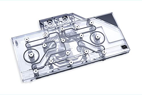 Alphacool Eisblock Aurora GPX-N GPU Water Block & Backplate, RTX 3080/3090 (Reference Design), D-RGB