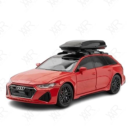 KIDSNEY Audi RS6 Toy Car Metal Pull Back Diecast Car with Openable Door and Sound Light, Gifts Toys (RED-WAGON S6) (B0D57Z5GTR) Amazon Price History, Amazon Price Tracker