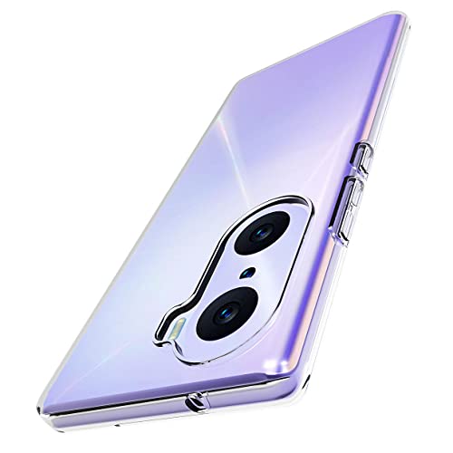 QitayoLife Coque de protection hybride transparente en silicone pour Honor 60 - Transparent Cover