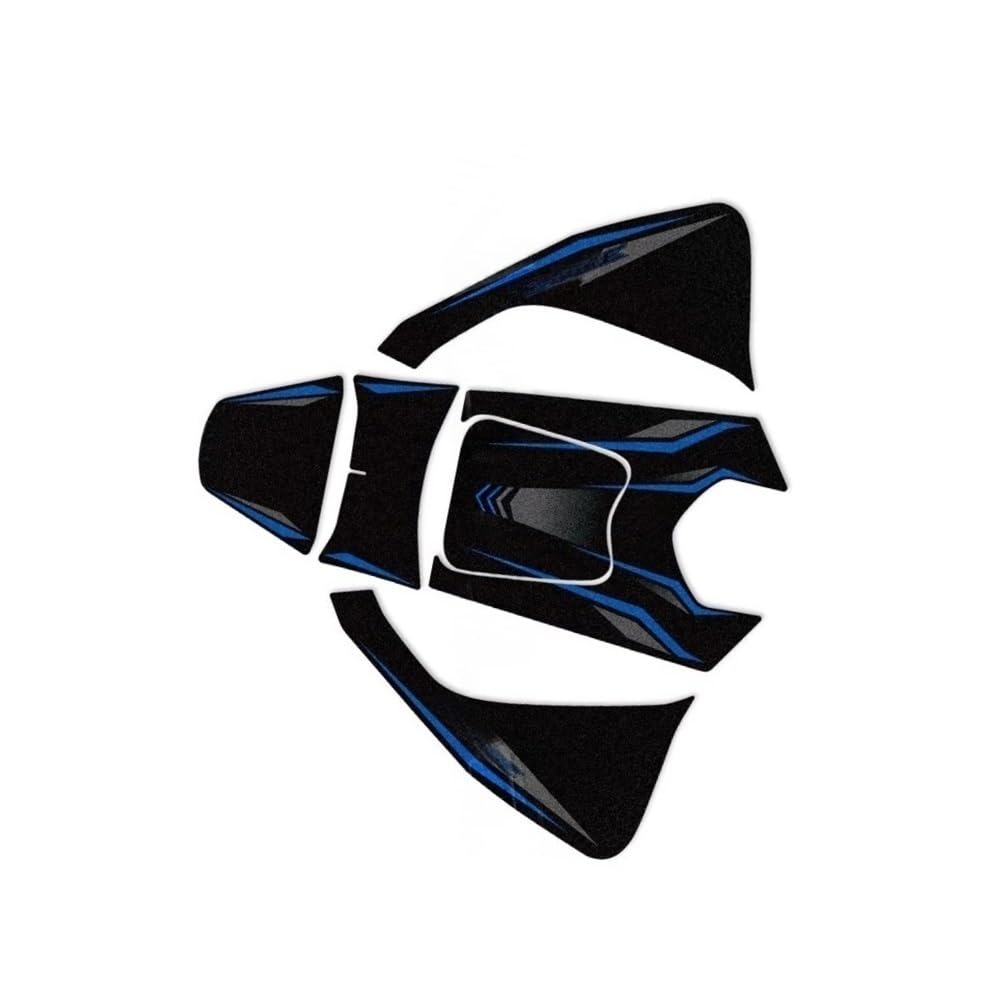 Azsul Color3 Motorcycle Tank Pad Stickers Traction Decals Accessories For 350E For 350 E