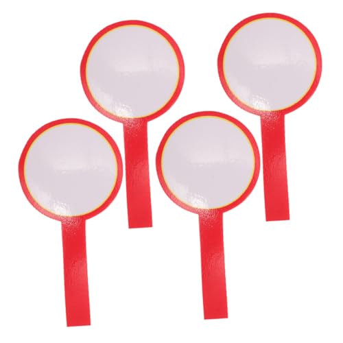 4 Tarjetas puntuación doble faz tablero borrable portátil miniatura 1
