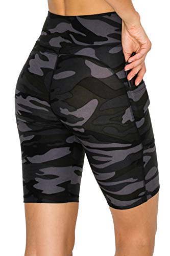 Image of ALWAYS Women's High Waist Bike Shorts - Athletic Workout Tummy Control Stretch Running Yoga Pants