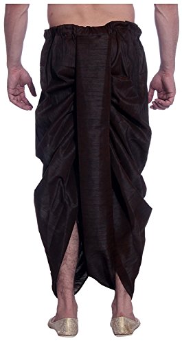 Image of Royal Kurta Men's 100% Cotton Kurta and Dhoti Set