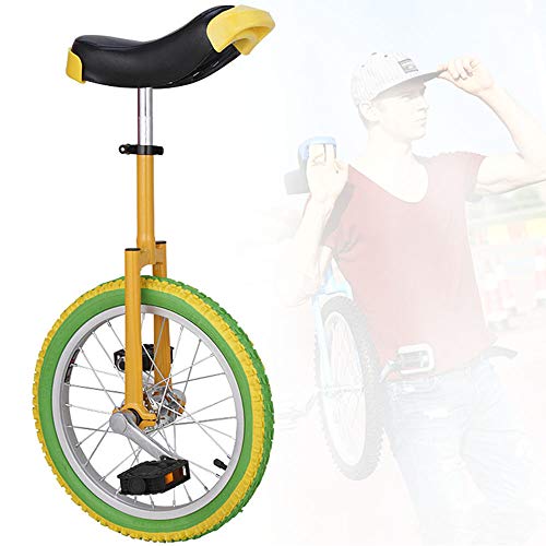 DXZXDJIU Monociclo ajustable para hombre de 20/18/16 pulgadas – Mountain Bike para adultos con neumáticos de butilo antideslizante (20 pulgadas)