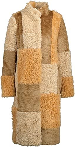 Marc Cain Damen Mantel Kunstfell beige, braun, terra (as3, numeric,...