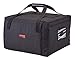 Cambro GBPP518110 GoBag Premium Pizza Bag Carries 5 18" Pizza Boxes-Black Case of 1