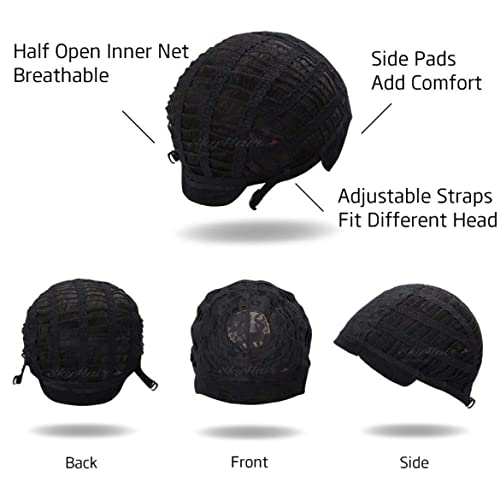 Image of SkyHair Premium Japanese Kanekalon Synthetic Technology Hair Wig for Women with Natural-Looking Bangs - Undetectable, Realistic, Full Head Wig for Daily Use, Chemo, Volume & Length (Matte Black, 26 Inches)