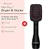 REVLON One-Step Hair Dryer and Styler, All-in-One Hair Brush Straightener for Salon-Quality Smooth & Straight Styles, Black