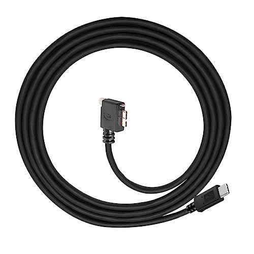CY Cable 5Gbps USB-C Type-C Host to Micro USB3.0 Screw Mount 90 Degree Right Angled for Industrial Camera Storage - Image 2