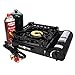 Gas ONE GS-3900P New Dual Fuel Propane or Butane Portable Stove with Brass Burner Head, Dual Spiral Flame 15,000 BTU Gas Stove with Convenient Carrying Case Most Powerful Heat Output Stove