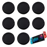 CYMYGS 8 Stück Silikon Thumb Grips, Silikon Ersatz Joystick Daumenkappen SchutzhüLle, Kappen Nintendo Switch ZubehöR Controlle, Nintendo Ersatzteile, Verbessertes Gamer Spielerlebnis Controller Stick