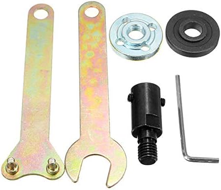 THEMISTO - built with passion 5 mm Shank M10 Arbor Mandrel Cutting Tool Accessories for Angle Grinder Drill and RS775 Motor, Metal, Multicolor