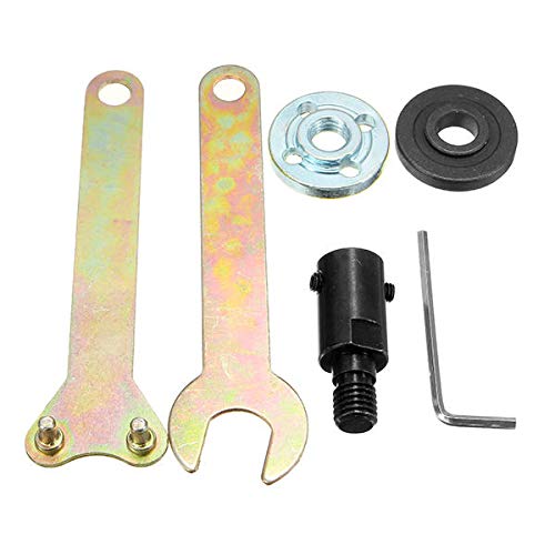 CEFEPH 5mm Shank M10 Arbor Mandril Herramienta de corte Accesorios para Amoladora Ángulo Adaptador Taladro Cover