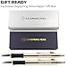 Dayspring Pens - Personalized Monroe 18 Karat Gold Plated Gift Pen and Pencil Set. Custom Engraved with Your Name, Great Gift for Man or Woman with Real Gold Plating. Gifting Case Included.