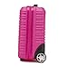 WITTCHEN Maleta de Viaje pequeña Equipaje de Cabina Equipaje de Mano Maleta de Ruedas ABS rígido con 2 Ruedas estándar asa telescópica Groove Line Maleta pequeña Rosa Ryanair Imagen de WITTCHEN Maleta de Viaje pequeña Equipaje de Cabina Equipaje de Mano Maleta de Ruedas ABS rígido con 2 Ruedas estándar asa telescópica Groove Line Maleta pequeña Rosa Ryanair