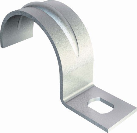 OBO Bettermann 1003100 604 10 G Hose clamp 1 ling. 10 mm FS, Weiß