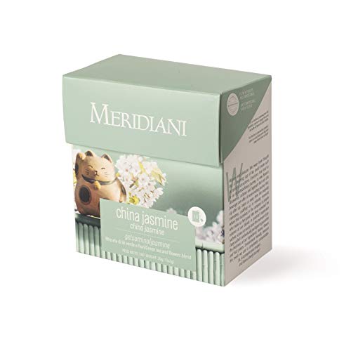 Tè Verde Al Gelsomino 15 Filtri In Tessuto Bio - China Jasmine - Meridiani Tea & Infusion