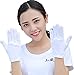 12 Pairs White Cotton Gloves Work Gloves Magician Gloves Coin Jewelry Inspection Gloves (XL)