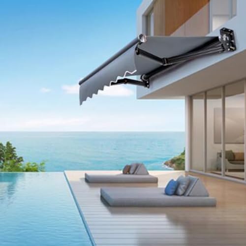 Tissu d'ombrage rétractable pour réparer une bâche usée et bloquer la chaleur - 4