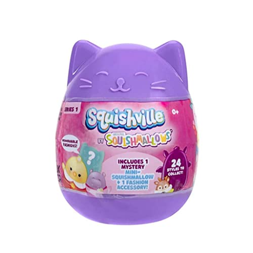 Image of Squishmallows Squishville Mystery Mini Series 1 Plush Assortment Blind Package - 1 Blind Pack