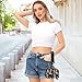 4th Of July Independence Day White Warrior Bird Women's Card Cases Change Holder Cute Fashion Business Card Holder with Wristlet Strap for Ladies 2 Packs