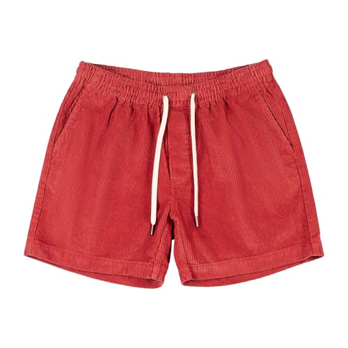 Shorts casuales de pana para hombre talla Medium miniatura 1