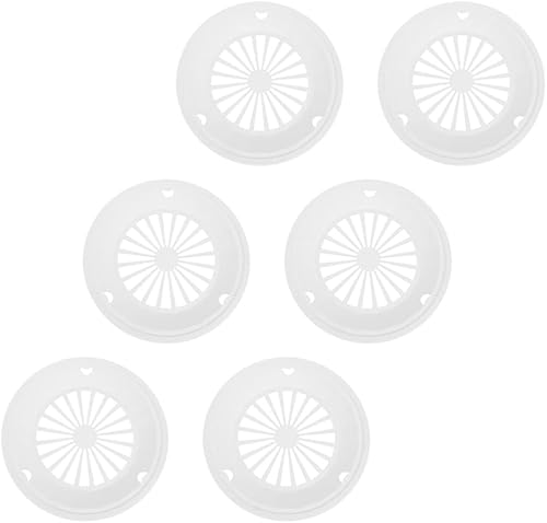 Hemoton 6 soportes de papel reutilizables para platos redondos, dispensador de platos de cena, organizador de platos de barbacoa con broche para disponible en Yaxa Colombia