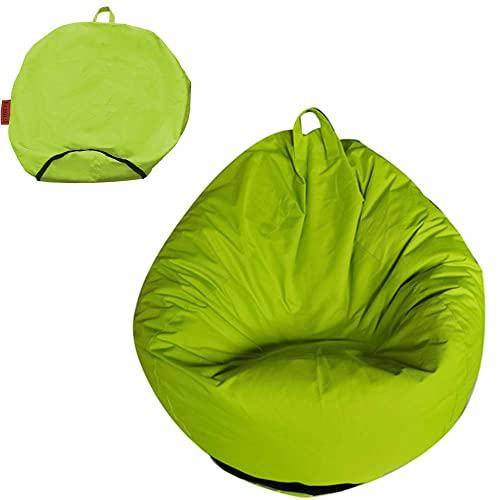 Pouf 25X45Cm Avec Remplissage De Perles Eps - Pouf Tabouret De Pied- Coussin De Sol Pour