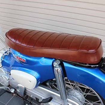 Amazon | カブ用ローダウンダブルシートブラウン 簡単交換