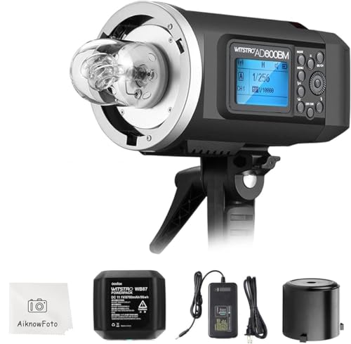 Godox AD600BM Outdoor Strobe Flash,Bowens Mount 600Ws GN87