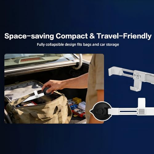 Support satellite de toit ouvrant pour camping et voyages en SUV ou berline - 4