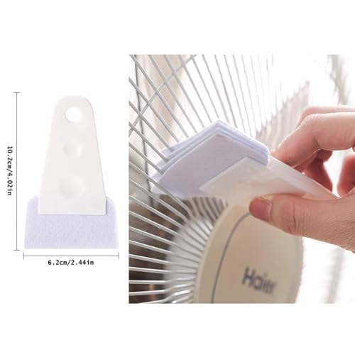 Image of 6 Pack Pedestal Fan Grille Cleaning Brush Table Fan Dust Brush Air Soffit Vents Duster Car Air Vent Duster for Tabletop Air Circulator Fan Floor Fan Stand Fan Mini Portable Fan Tower Fan