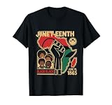 Juni 1865 Schwarze Kinder Afroamerikaner Schwarze Geschichte T-Shirt