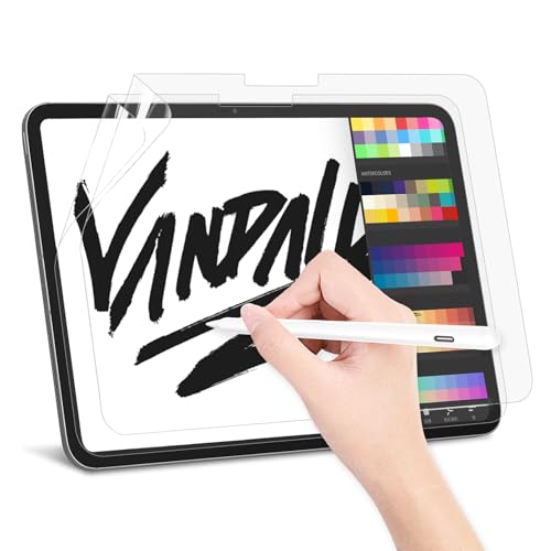 Xatgiouy 2 Pack Paper Screen Protector for iPad 10th/11th Generation A16 (10.9/11 Inch 2022/2025) Paperfeel Matte PET Film Anti-Glare & Anti-Fingerprint Write as Paper Compatible with Apple Pencil