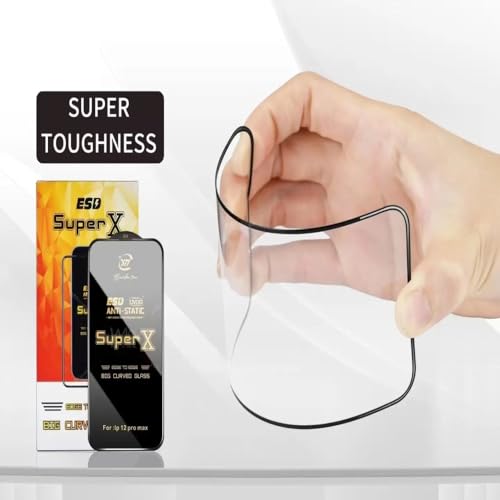 Image of Premium Edge to Edge Super X Tempered Glass Screen Protector for HMD Fusion - TS-X-Q5 (Black)