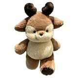peluche renna baci perugina Cervo divertente e caloroso: Il cervo di peluche aggiunge e calore alla vita grazie al suo aspetto tenero e all'effetto calmante, creando un'atmosfera accogliente in qualsiasi spazio e distinguendosi come oggetto da collezione che arricchisce la tua gamma di peluche con fascino senza