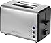 Produktbild Clatronic TA 3620 Automatiktoaster Edelstahlgehäuse, 850 W, abnehmbarer Brötchenaufsatz, edelstahl