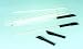 Glass Stirring Rods, 200mm (12 per Pack)