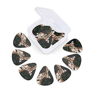 Ensemble de 12 médiators de guitare deux girafes pour guitare acoustique, guitare électrique, contrebasse, ukulélé - Les Beatles, Paul McCartney, John Lennon, RIngo Starr, George Harrison Ensemble de 12 médiators de guitare deux girafes pour guitare acoustique, guitare électrique, contrebasse, ukulélé – Image 6