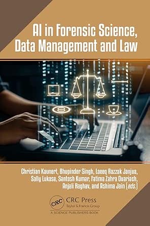 AI in Forensic Science, Data Management and Law-Wow! eBook