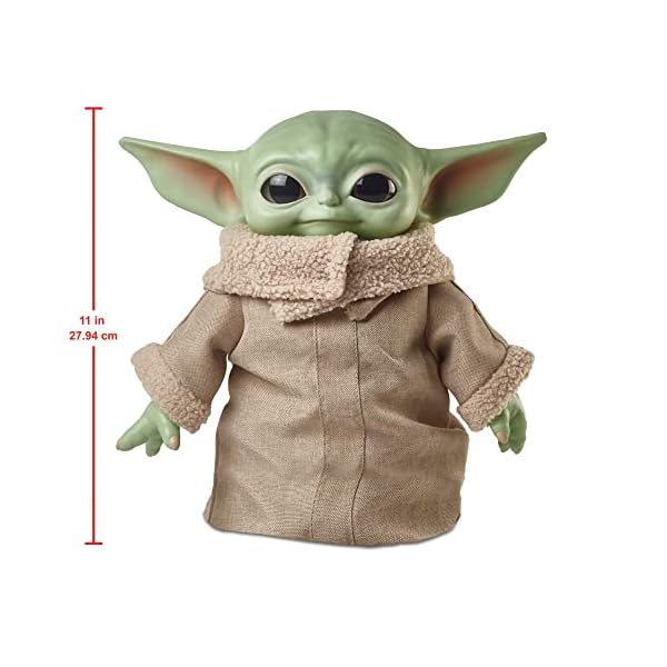 Disney Star Wars Mandalorian The Child Baby Yoda Plüschfigur (28 cm) – Bild 6