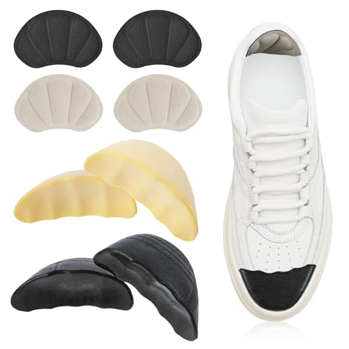 Image of ElevateTech 2 Pairs Shoe Filler for Loose Shoes, Anti Slip Strip Shoe Inserts Fit Shoes Insole Comfort Toe Cushions Prevent Heel Sliping Toe Inserts for Shoe Too Big